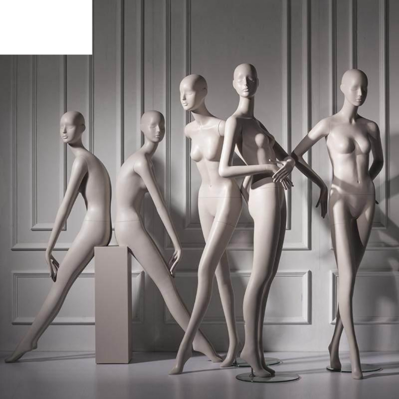 옷가게 마네킹 전신 의류 매장 두상 옷걸이 촬영 여성 쇼핑몰 모델 마네킨 이미지 6