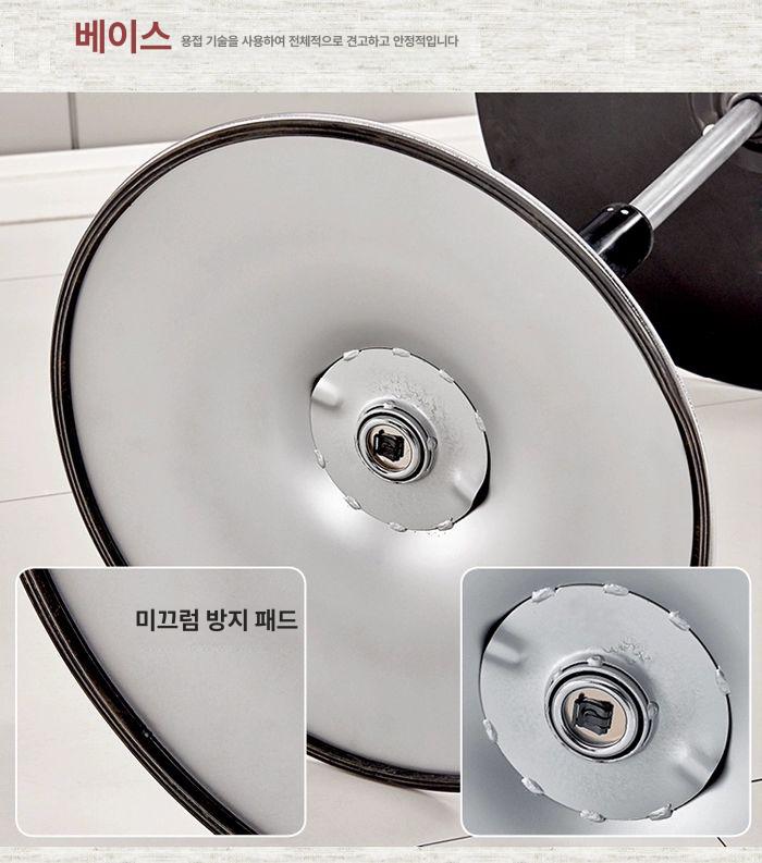 티테이블 유리 상담 커피 라운지 조절 높낮이 투명 인테리어 소형 거실 탁자 - 상세 이미지 4