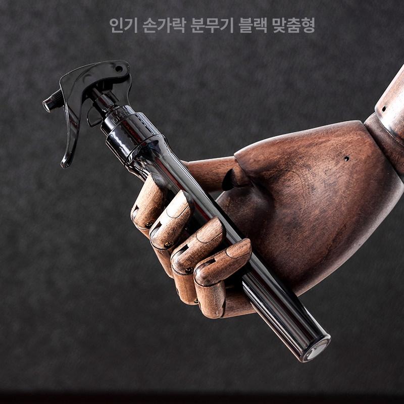 전문가용 휴대용 미용실 분무기 슬림 바버샵 클리퍼 블랙 맞춤형 - 상세 이미지 3