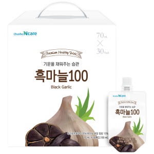 천호엔케어 흑마늘 추출액 100% 진액 흑마늘 즙 30포 맛있게 먹은 솔직 후기 - 상품 이미지 1