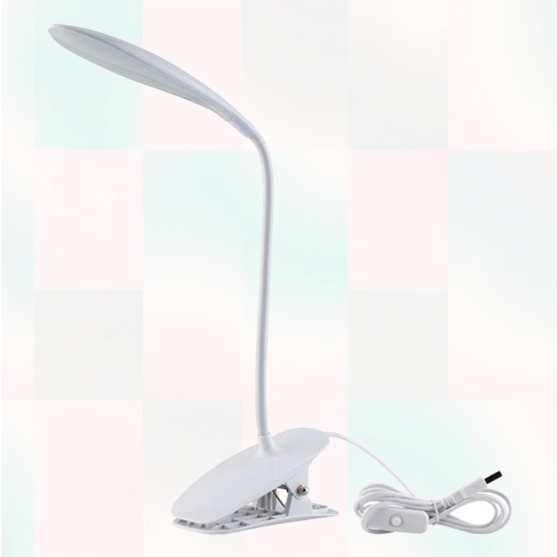 LED 침대 조명 거치대 자바라 스마트폰 간이 USB조명 - 상품 이미지
