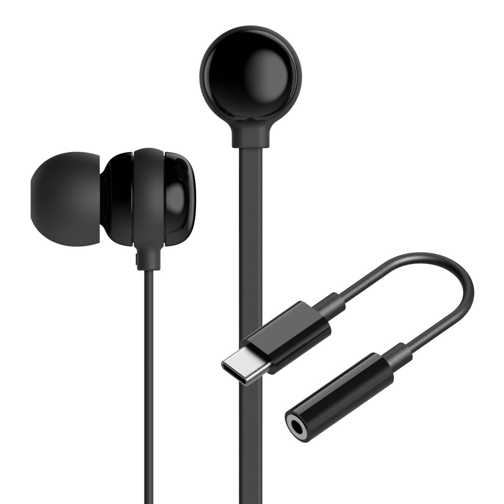 아이리버 2in1 유선 커널형 인이어 스테레오 이어폰 C타입 + 3.5mm - 상세 이미지 3