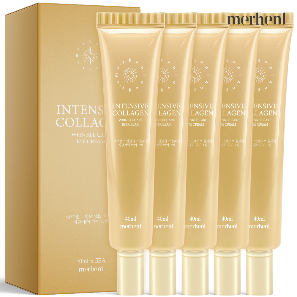 메르헨트 콜라겐 주름 미백 아이크림 40ml 5개 눈밑 눈가 꺼짐 처짐 다크써클 - 상품 이미지