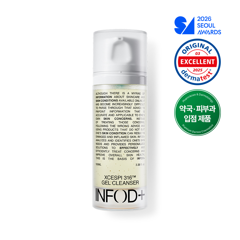 인포디플러스 엑세스피316 젤 클렌저 100ml, 1개 제품 이미지