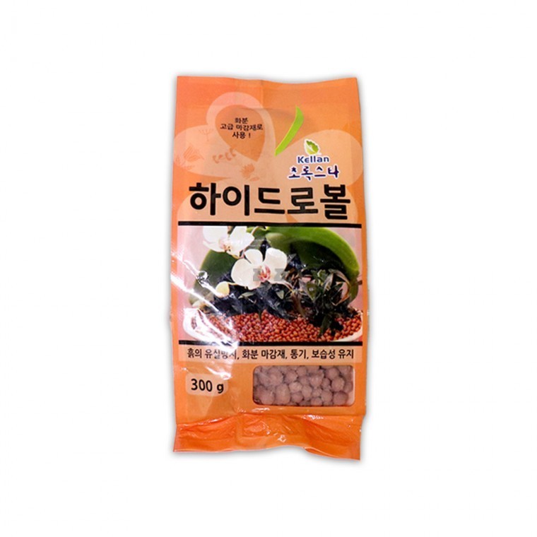 초록스타 하이드로볼 300g 수경재배 배수볼 화분 배수층 다육이 토분 대체 - 상품 이미지