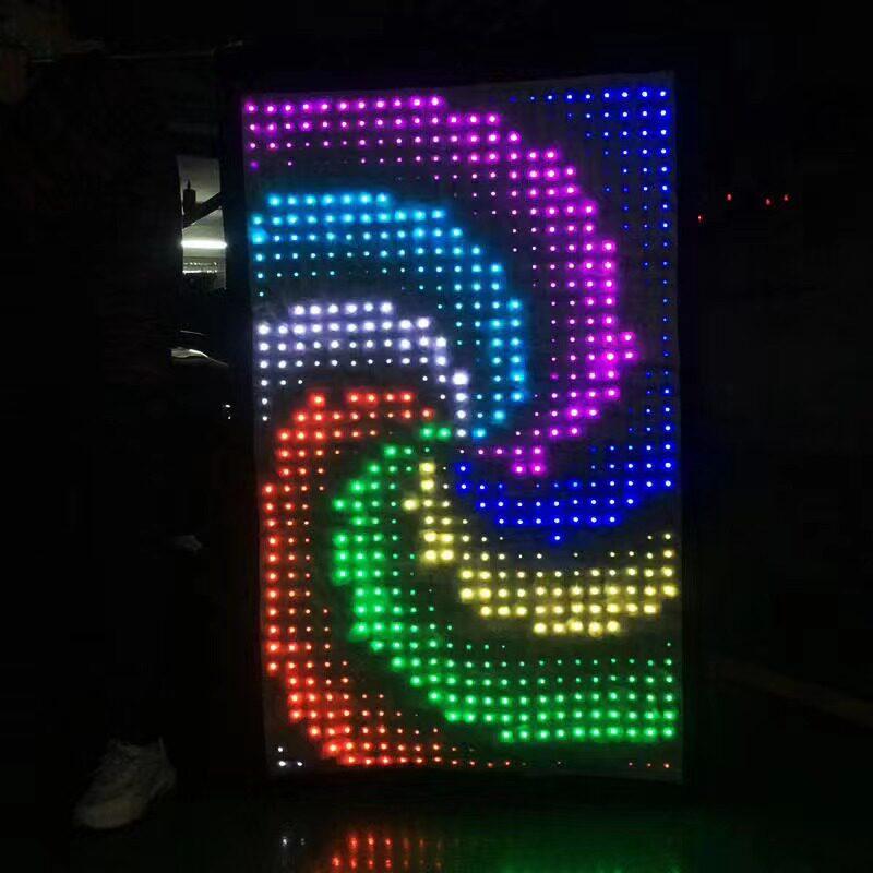 야광 무대용 대형 콘서트 LED 깃발 응원봉 주문제작 블루 캐논 - 상세 이미지 4