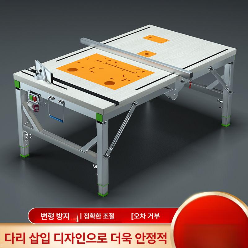 준톱다이 접이식 테이블쏘 다용도 테이블소 목공 작업 80x120 회전판 가로 세로 절단 - 상세 이미지 2