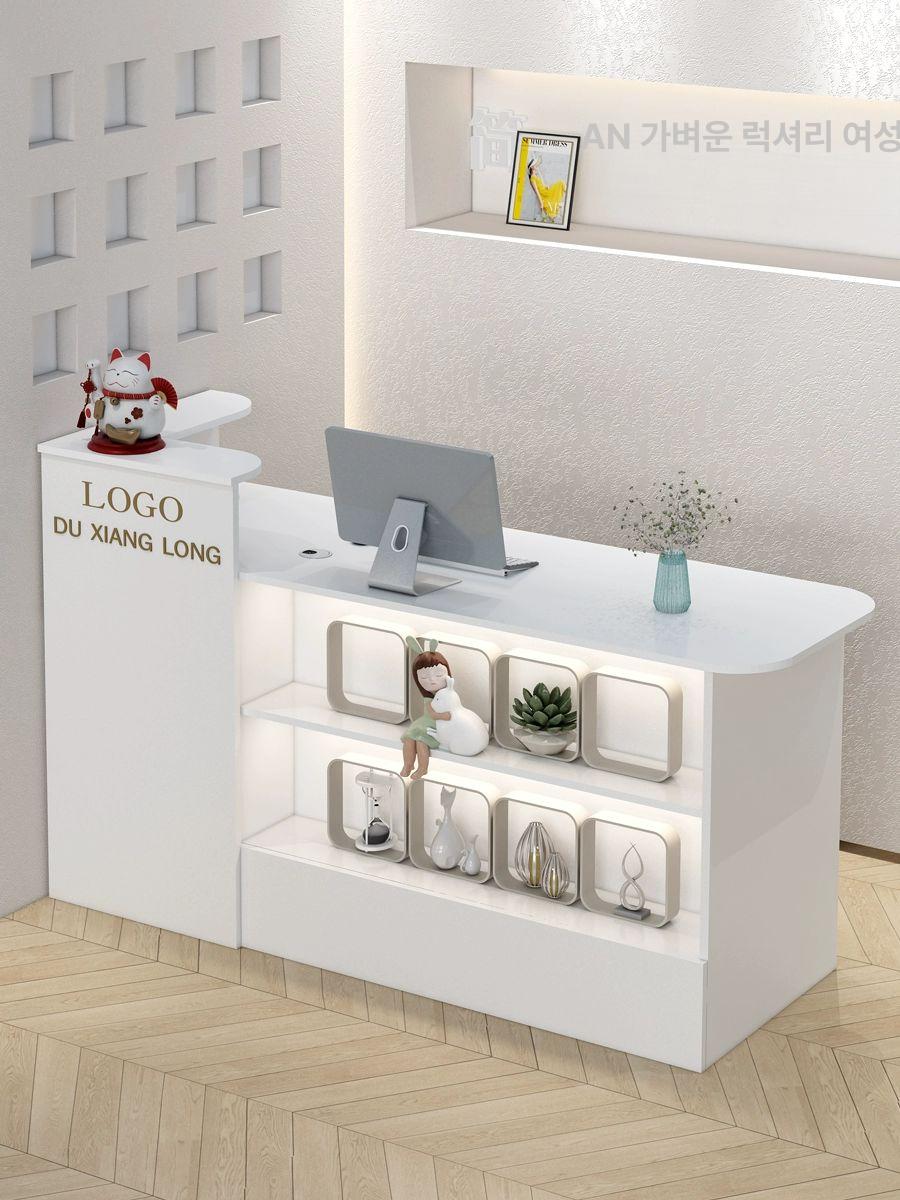 안내데스크 인포메이션 카운터 프론트 계산대 오른쪽 리셉션 윌로우 접수대 - 상세 이미지 3
