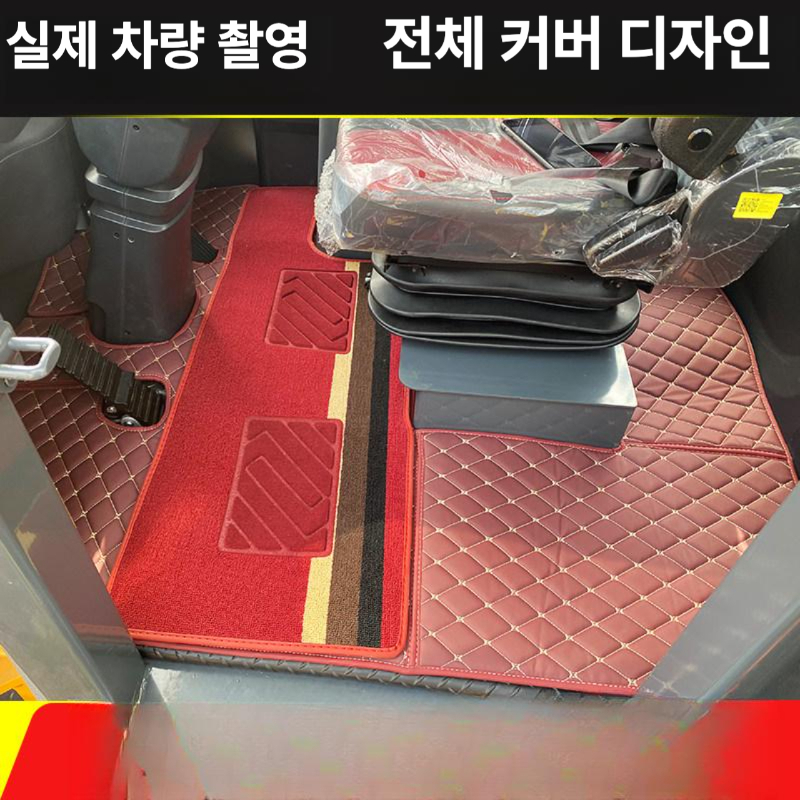 굴삭기운전석발매트 연습 중장비 훈련 조종 레버 면허 포크레인 운전 세트 기능 - 상세 이미지 4