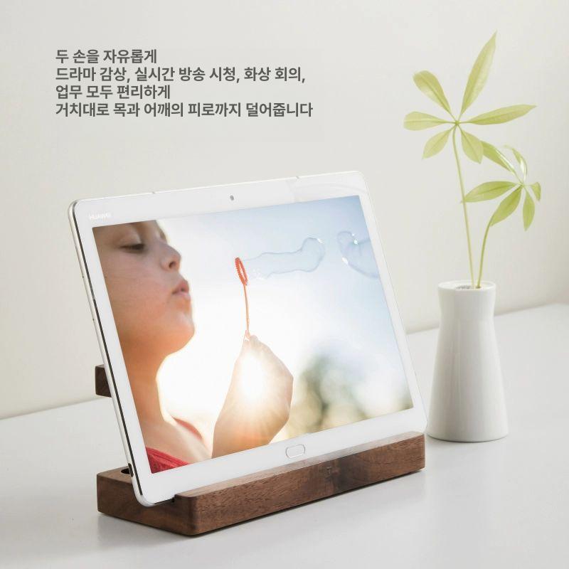 만년필 거치대 연필 정리 수납 펜 꽂이 홀더 원목 고급 월넛 펜 홀더 + 헤어라인 골드 - 상세 이미지 4