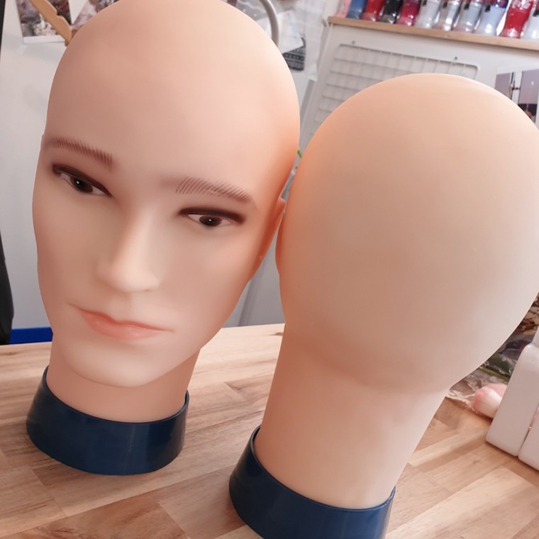 SMP 두피문신 마네킹 수강키트 뷰티 미용 민두마네킹 - 상품 이미지