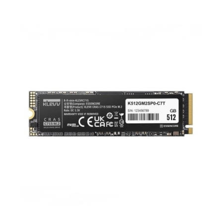 ESSENCORE KLEVV CRAS C715 M.2 NVMe (512GB)