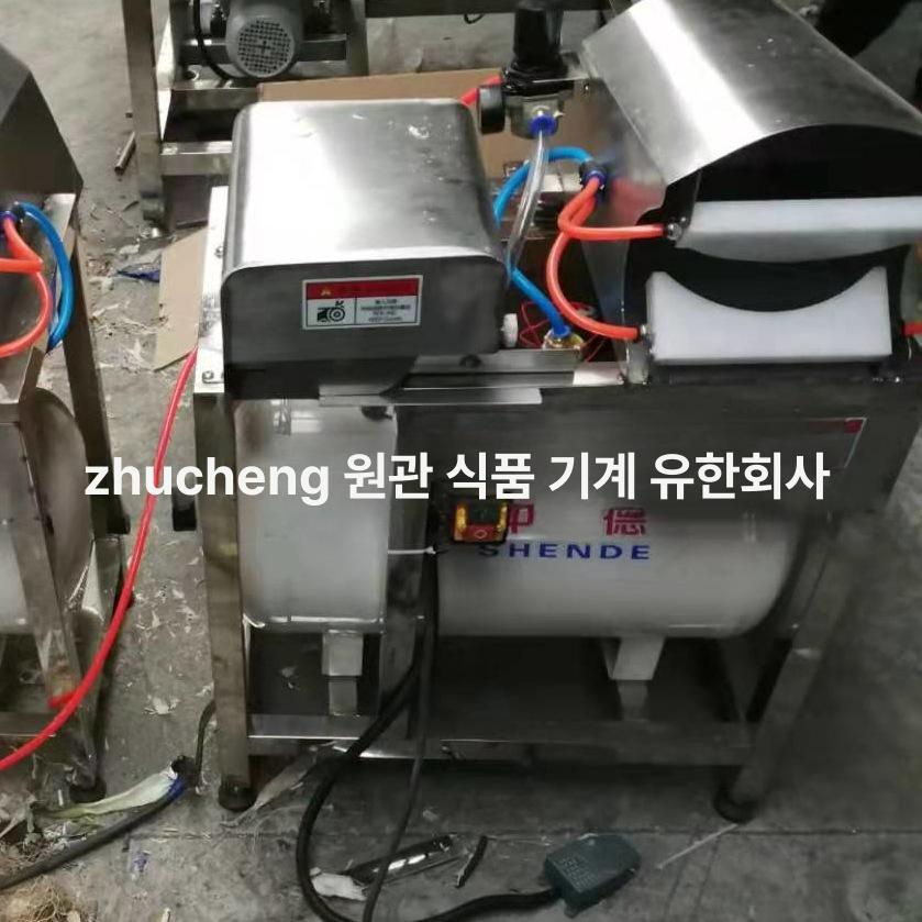 쪽파탈피기 대용량 대파 박피기 상품 필링기 파껍질 제거 스테인리스 스텐 공압식 자동 600 예약금 - 상세 이미지 4