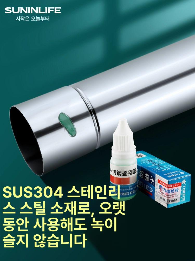 연통 배기 스토브 호스 덕트 벤트 건조기 연장 파이프 알루미늄 호일 호스 0.65-1.3m - 상세 이미지 4