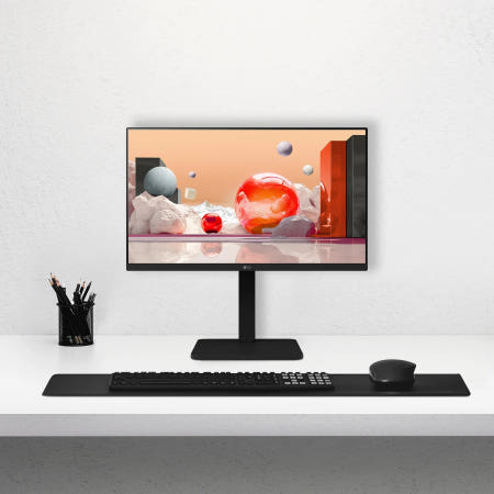 LG전자 LG전자 24BA450 IPS 60.4cm(24인치) PC 모니터 피벗 높낮이 내장스피커