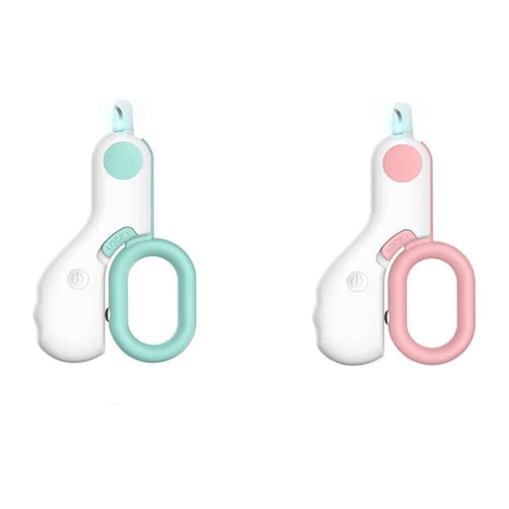 고양이발톱가위 개발톱깍기 LED 강아지 발톱깎이 - 상품 이미지