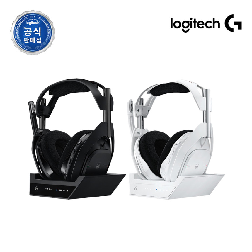 로지텍코리아 공식 A50 X 무선 게이밍 헤드셋 화이트