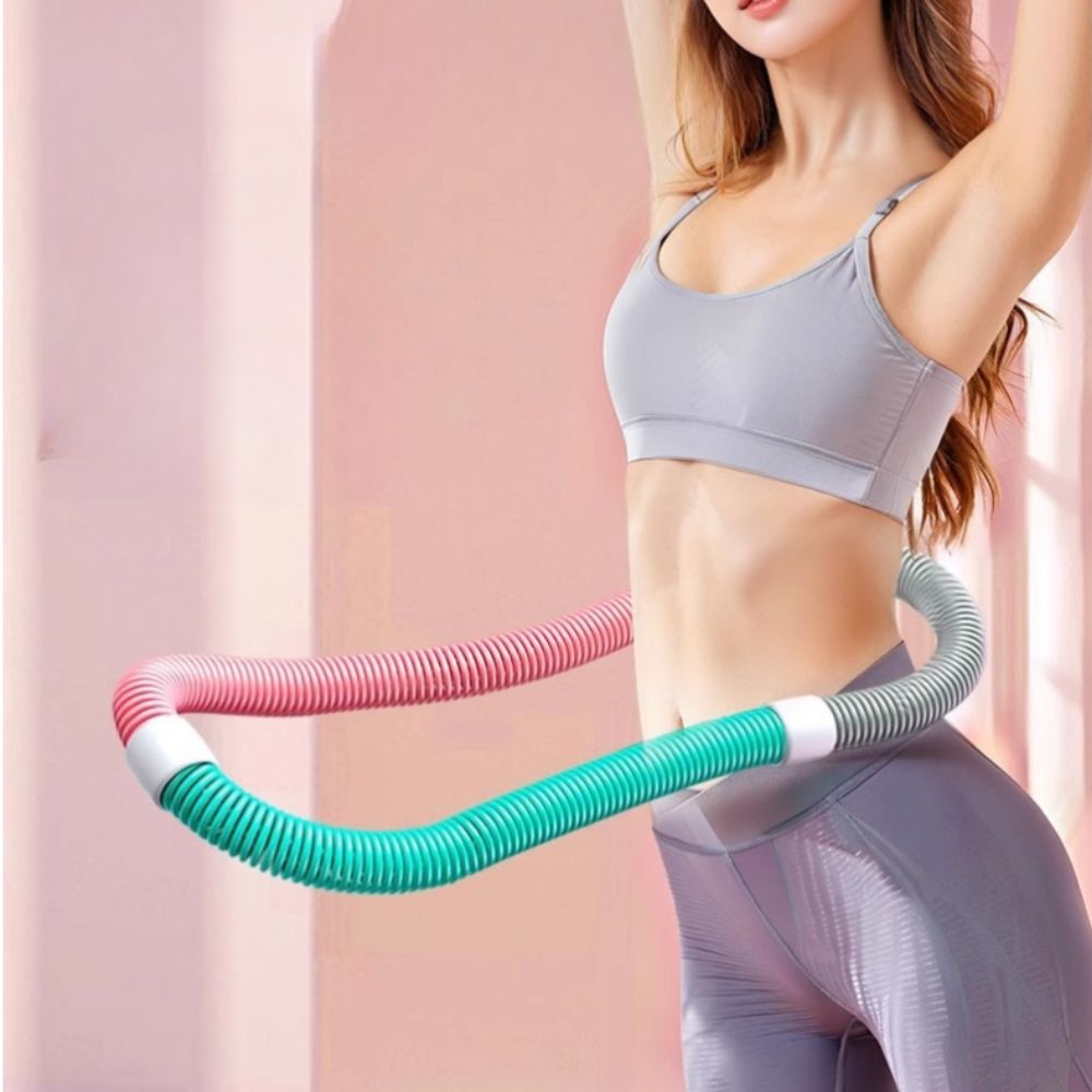 홈트 스프링 훌라후프 다이어트 허리운동 운동기구 - 상품 이미지