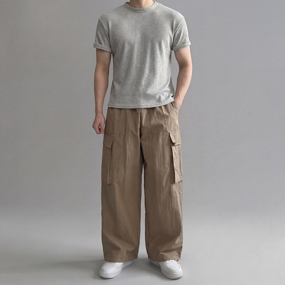 나일론바지 건빵바지 벌룬팬츠 카고바지 이미지 6
