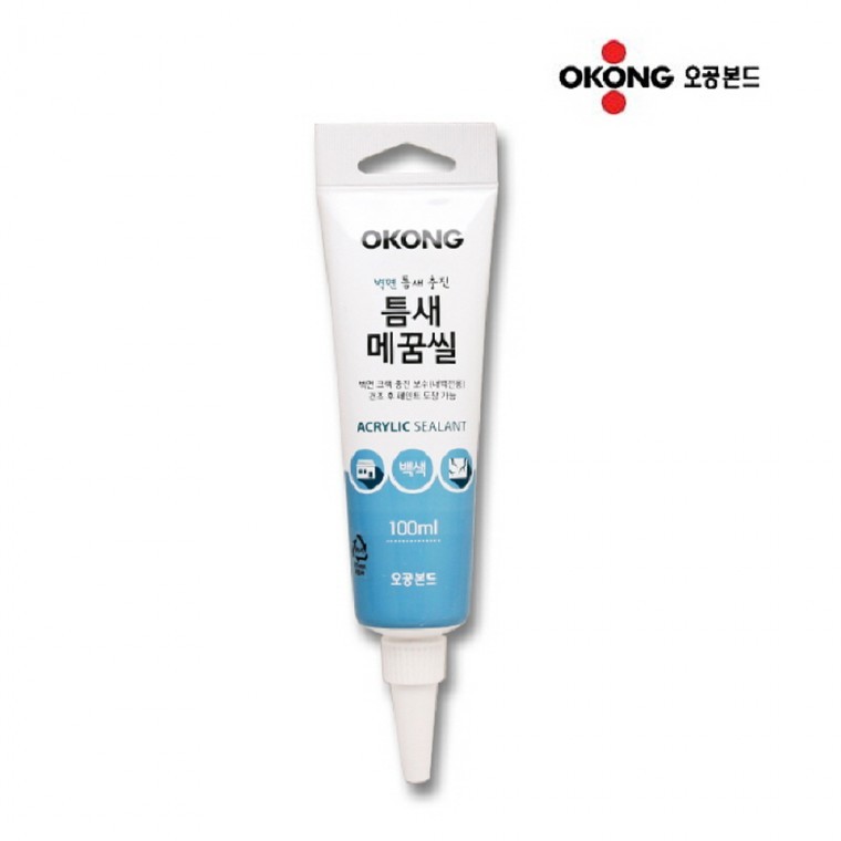 오공 틈새 메꿈씰 백색 충진제 마감재 크랙보수 - 상품 이미지