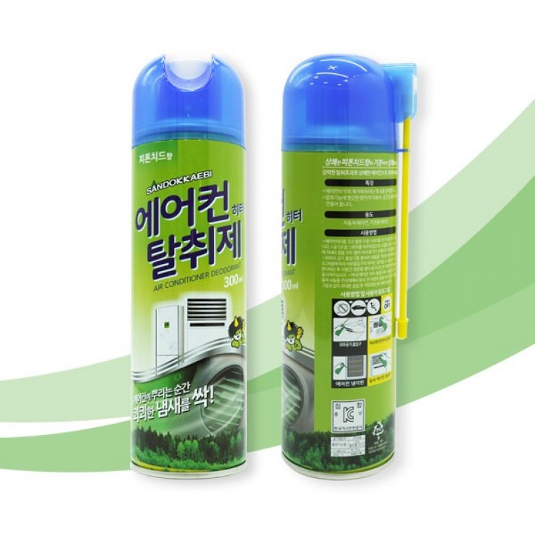 산도깨비 에어컨 히터 탈취제 피톤치드 냄새제거제 - 상품 이미지
