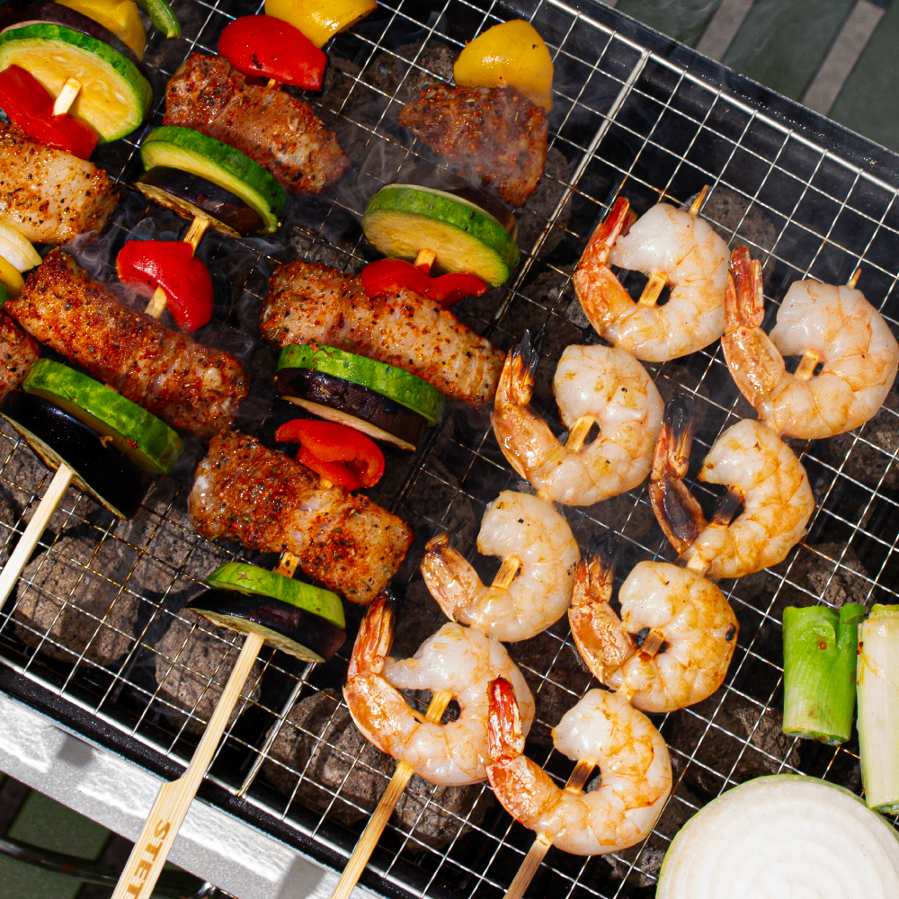스테츠 핏보이 일회용 바베큐 석쇠 10개입 캠핑 야외 BBQ 구이용 불판 - 상세 이미지 3