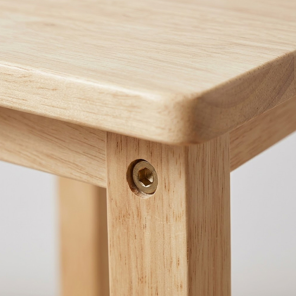 사각 원목 홈바의자 높은 키높이 바테이블 스툴