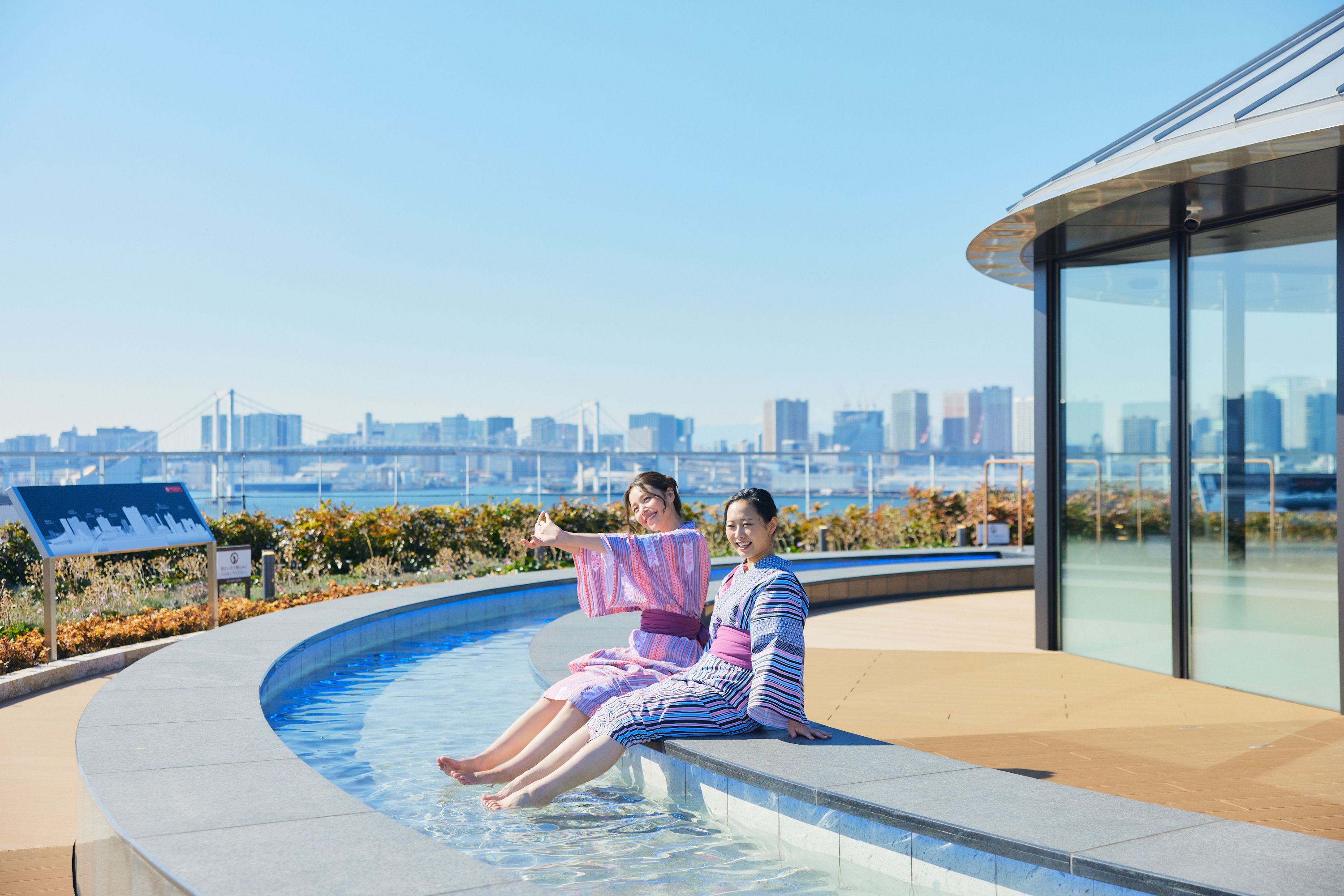 도쿄 오다이바 유리카모메 1일 승차권 + 도쿄 도요스 만요 클럽 할인 세트 입장료 이미지 7