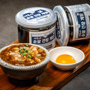 순살 간장게장 300g 비빔밥 밥도둑 냉동 반찬 셰프애장 맛있게 먹은 솔직 후기 - 상품 이미지 1
