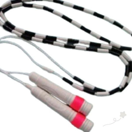 학교체육 구슬장식 형광색상 점프로프 단체운동 야외활동 협동놀이 체력증진 운동기구