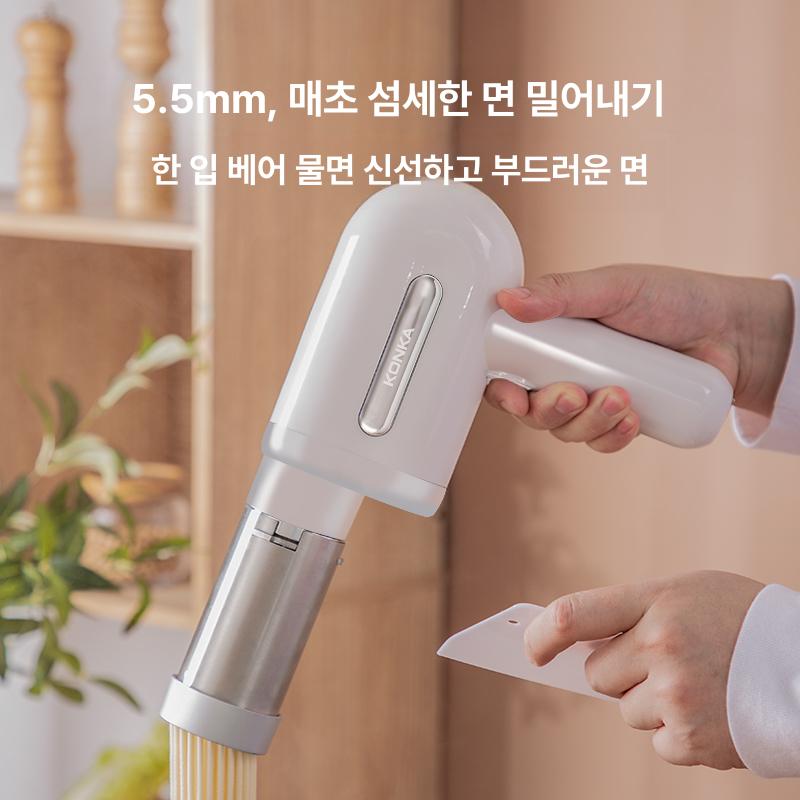 국수뽑기 가정용 제면기 국수기계 전동 전자동 본체+반죽 봉투+소시지 충전기+5개 선물 게시 - 상세 이미지 2