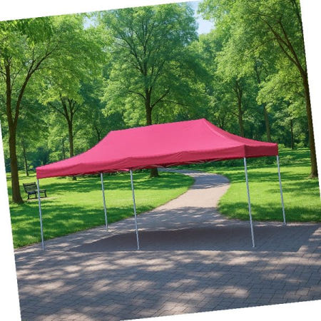 대형 야외부스 펼침식천막 축제 박람회 캠핑 그늘막 이동형 간편설치 행사용 텐트