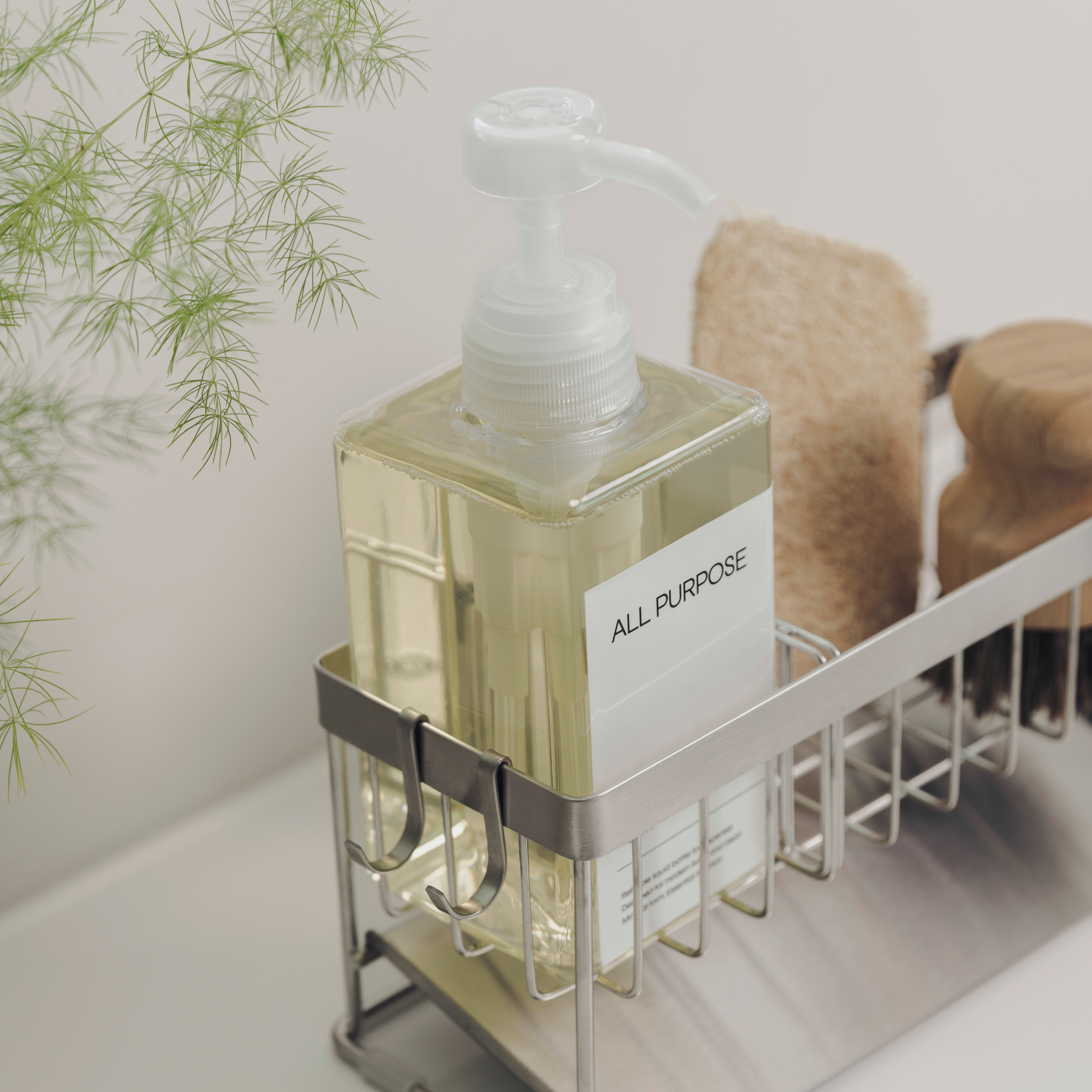 라라밤 투명 디스펜서 주방세제 세제통 손세정제 핸드워시 리필용기 450ml 액체형 - 상세 이미지 3