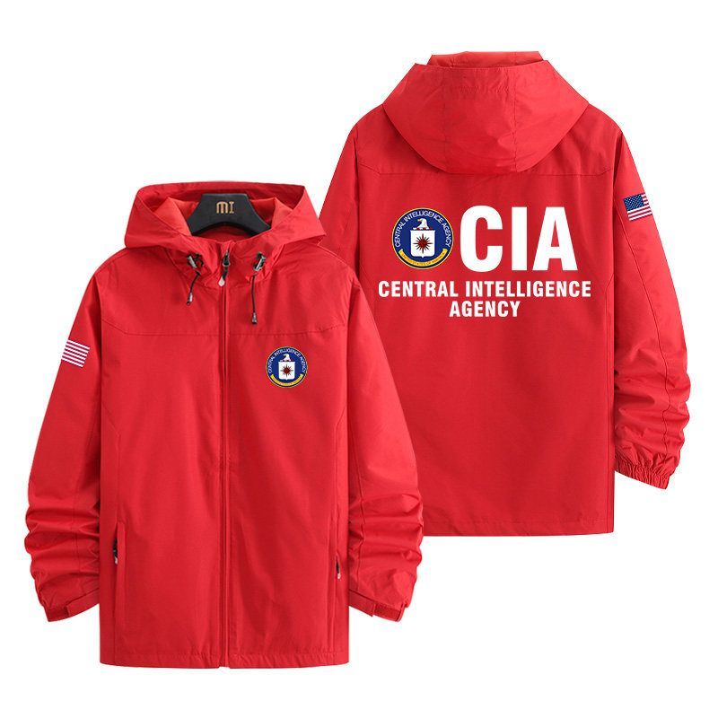 CIA 요원 자켓 바람막이 경찰 밀리터리 스파이 - 상세 이미지 3