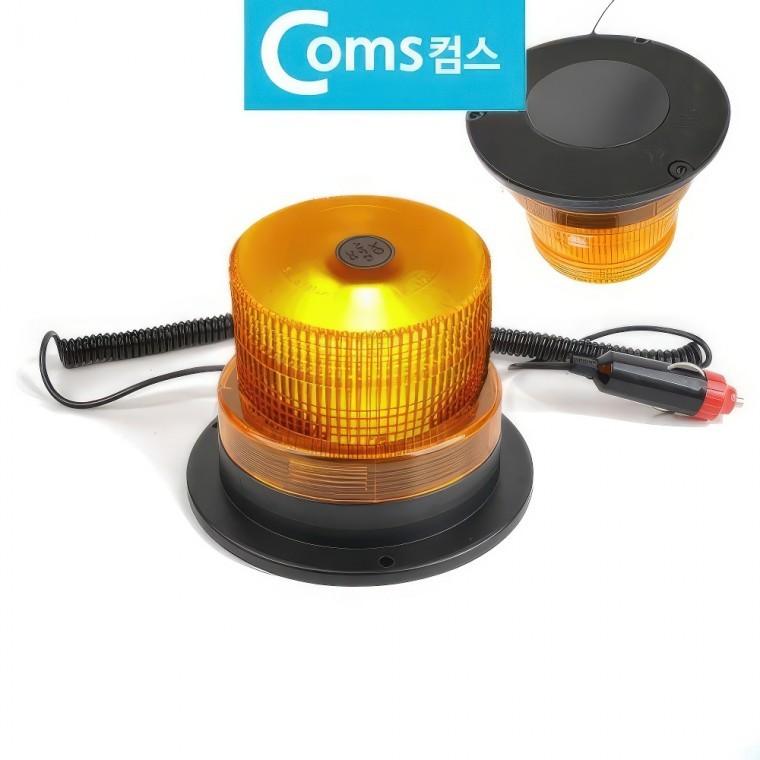 지니몰 2차사고예방 차량용 LED 비상등 경광등 경고등 야광봉 공사장 작업장 - 상품 이미지