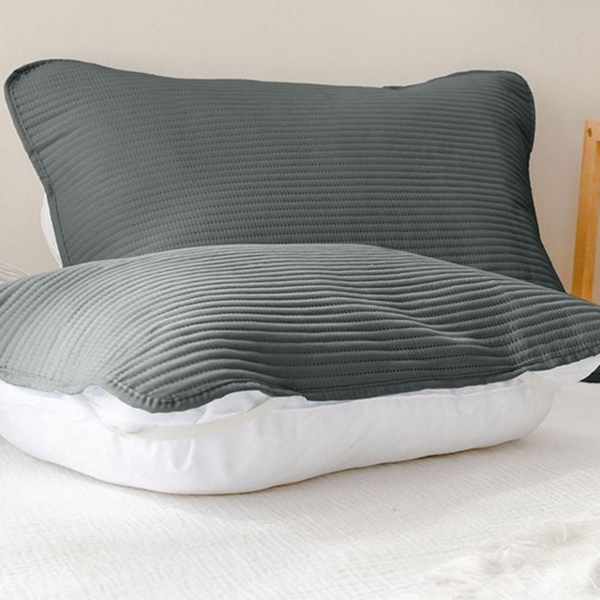 밴딩형 줄누빔 베개 커버 기능성 베개 커버 밴드형 진드기 방지