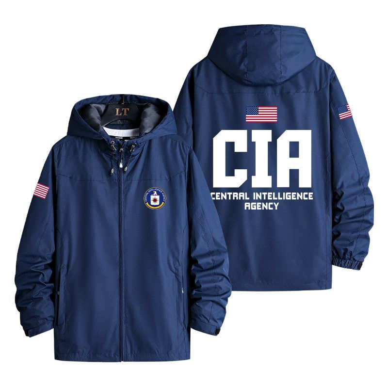 CIA 요원 자켓 바람막이 경찰 밀리터리 스파이 - 상세 이미지 2