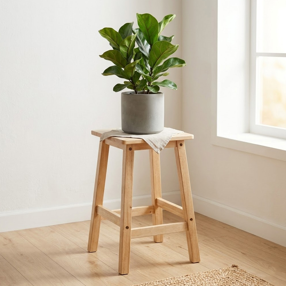 사각 원목 홈바의자 높은 키높이 바테이블 스툴