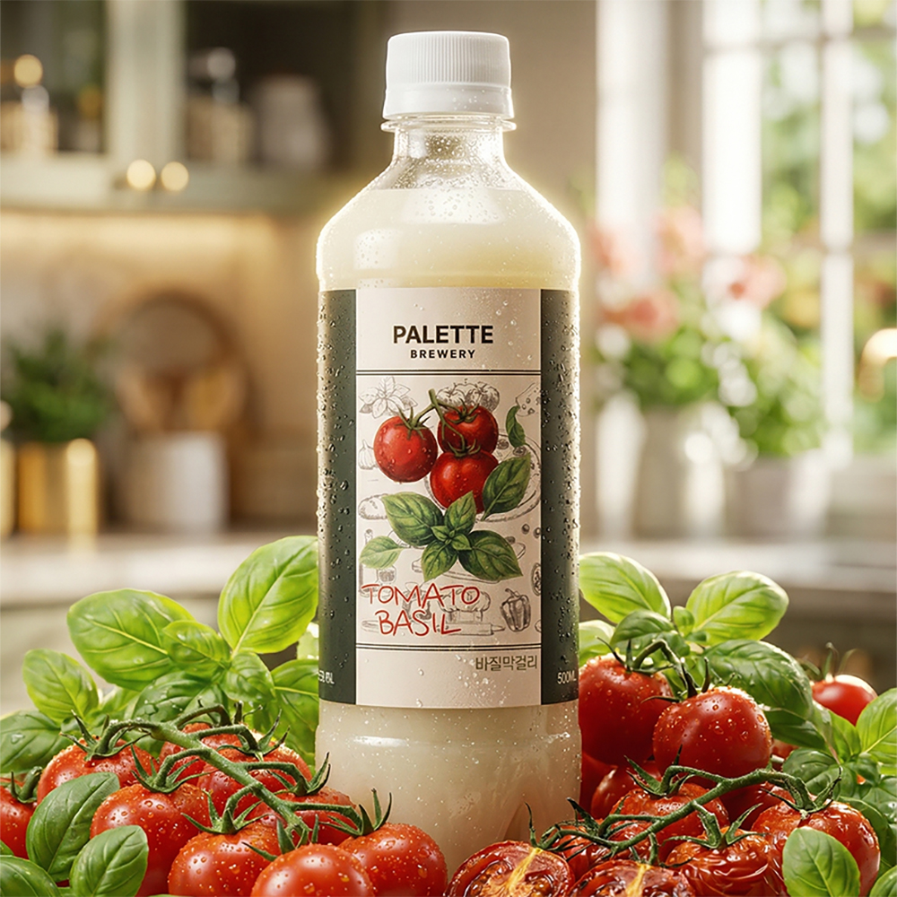 팔레트브루어리 토마토 바질 6도 500ml, 1개 - 상세 이미지 5