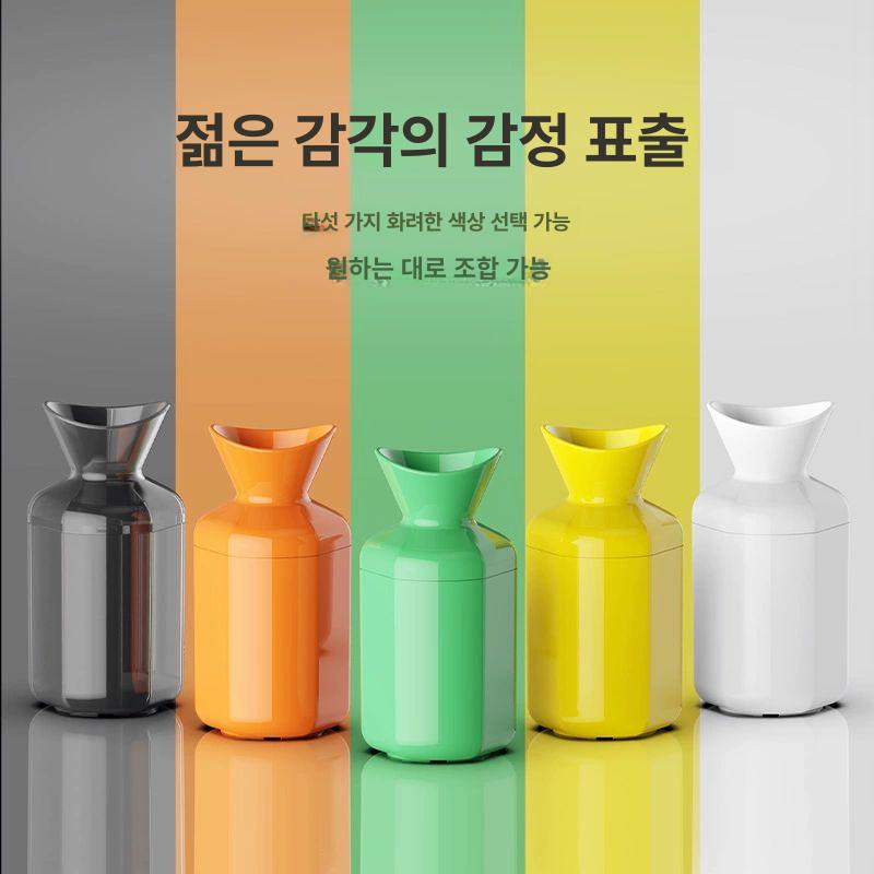 고함 항아리 배성재 발성 해소 연습 사자후 소리지르는 반투명블랙 - 상세 이미지 3