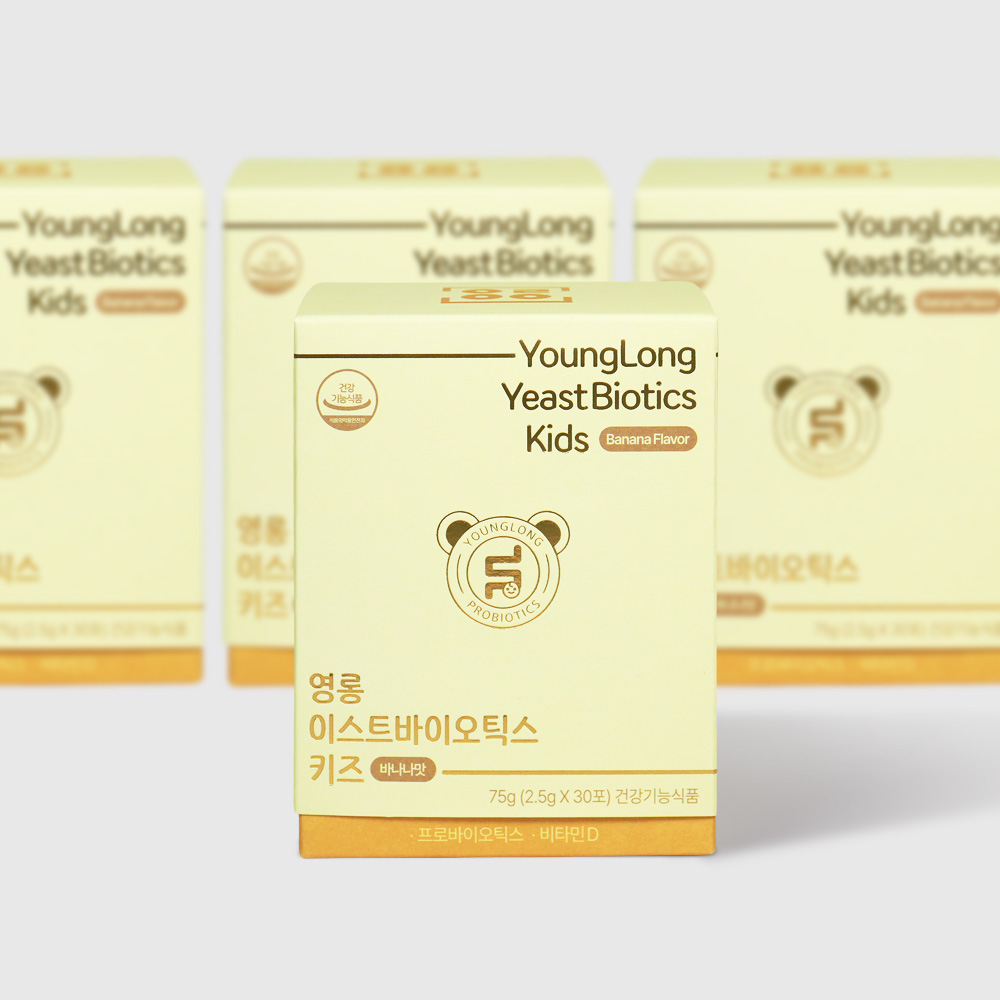 [3+1]영롱 이스트바이오틱스 키즈 유산균 어린이 두 돌아기 초등학생 유아 부원료 볼라디 제품 이미지