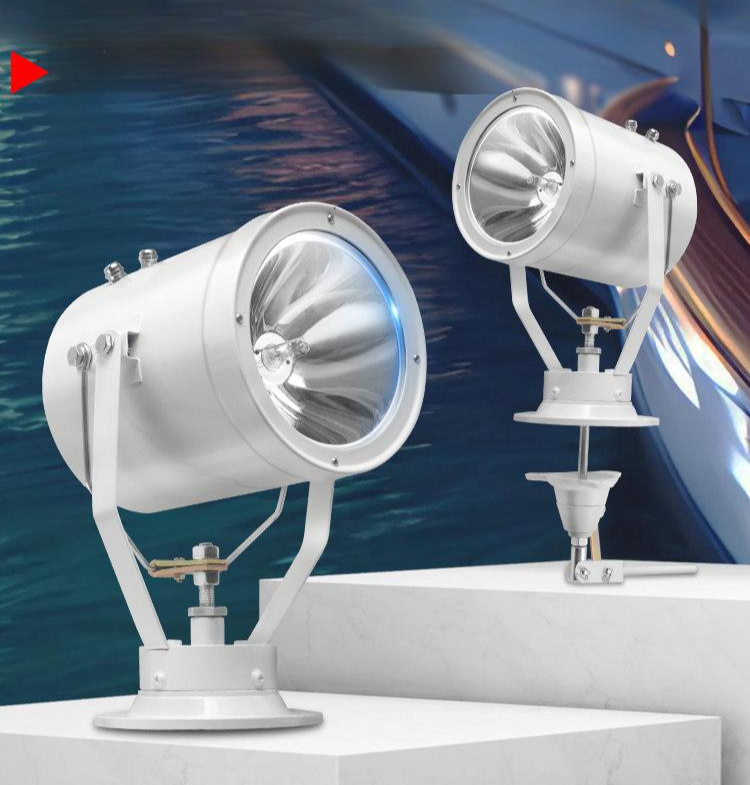 선박 써치라이트 탐조등 제논 장거리 랜턴 LED 작업등 12V 24V DC 100W - 상품 이미지