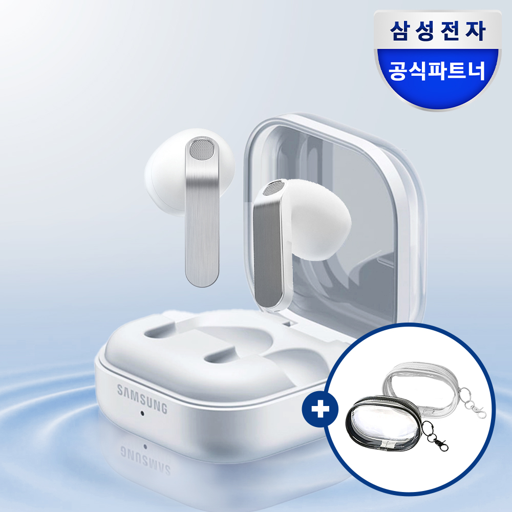 LIVE[공식]삼성전자 갤럭시 버즈4 블루투스 이어폰 SM-R540 화이트 제품 이미지