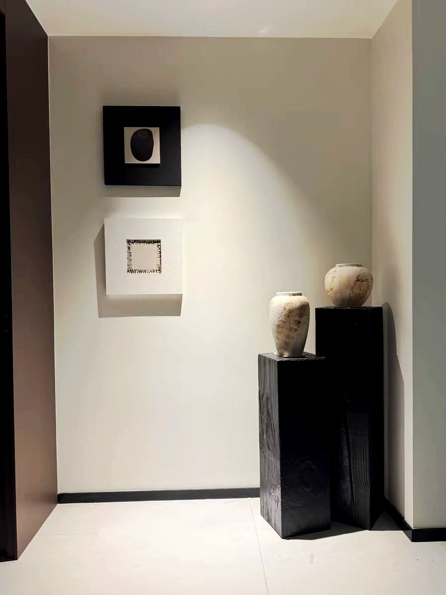 원목 디스플레이 박스 다이 나무 오브제 13 x 전시대 30x30x80cm - 상세 이미지 4