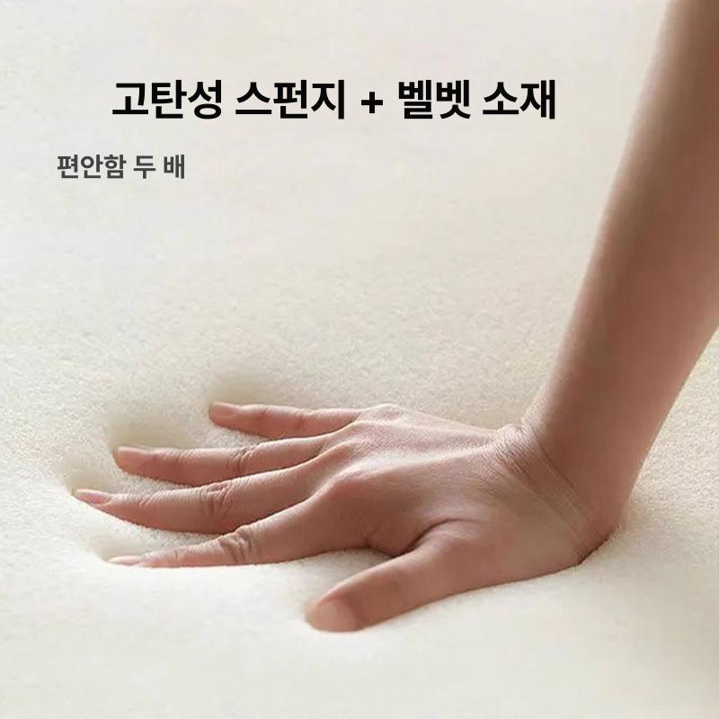 모던 아크릴 화장대 흰색 플 의자 베이스 란넬 일반 원목 탄성 스펀지 화이트 가죽 - 상세 이미지 4