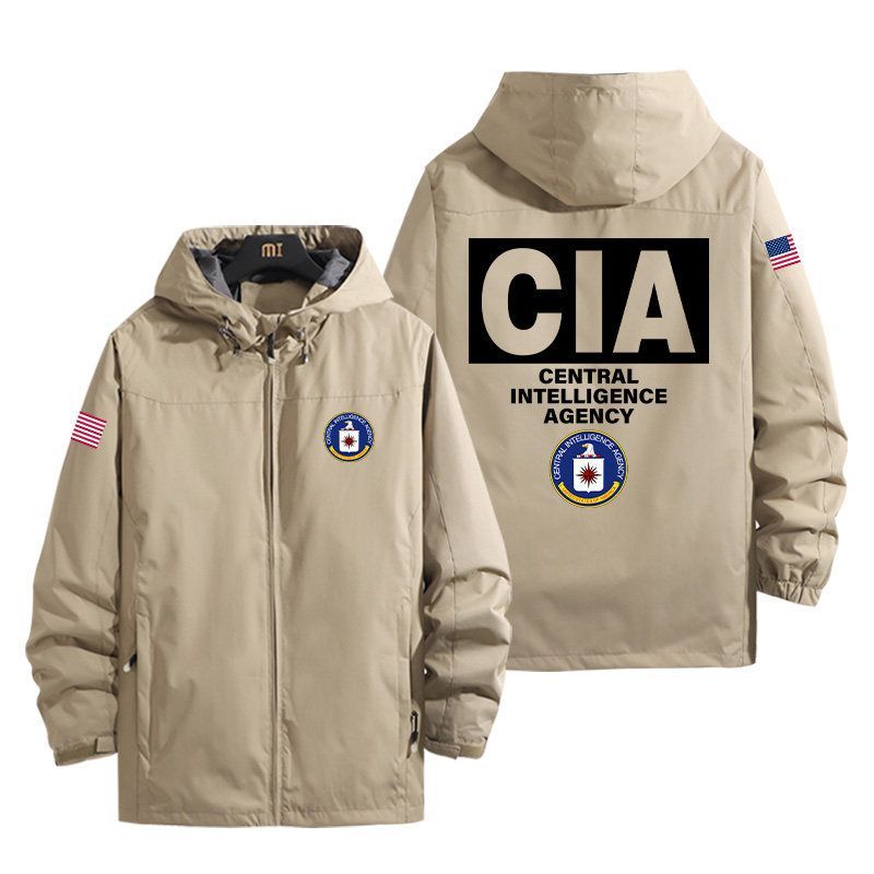 CIA 요원 자켓 바람막이 경찰 밀리터리 스파이 - 상세 이미지 4