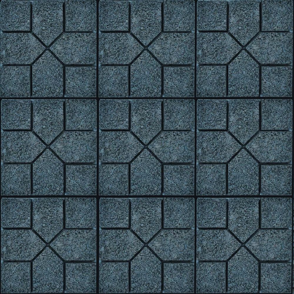 벽돌모양 시멘트 성형틀 사이즈 DIY 금형 포장 콘크리트 몰드 45x45x4cm - 상세 이미지 4