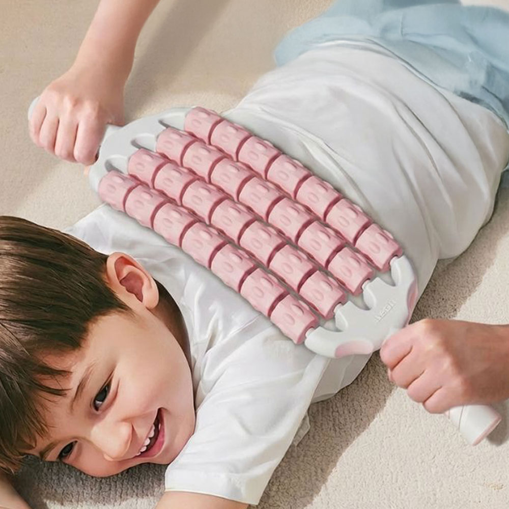 마사지스틱 림프순환마사지 롤러 종아리 어깨 허벅지 전신 바디괄사 마사지봉 - 상세 이미지 2
