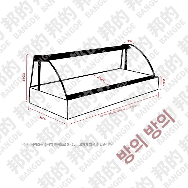 빵 온장고 베이커리 핫바 튀김 쇼케이스 타르트 진열대 화이트 - 상세 이미지 5