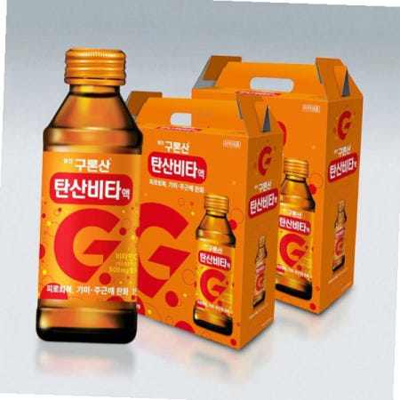 구론산탄산비타 구론산 탄산비타액 x 비타민음료 드링크 청량한 음료 150ml 40p
